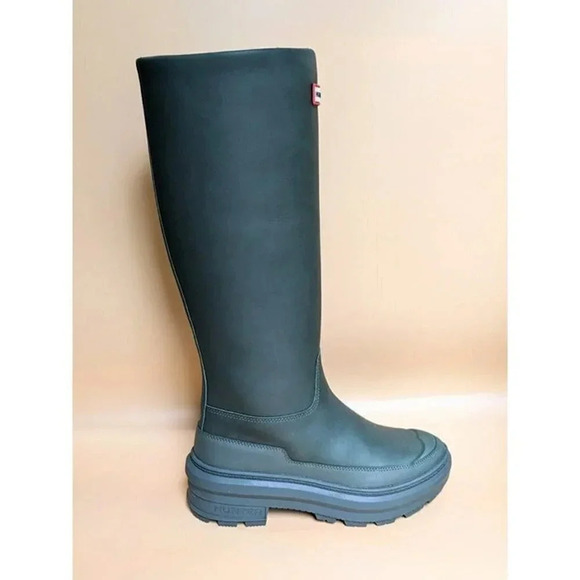 NIB Hunter Womens Olive Chasing Knee Boot Killing Eve Size 5 / EU 36 (MSRP $395) - Picture 5 of 10